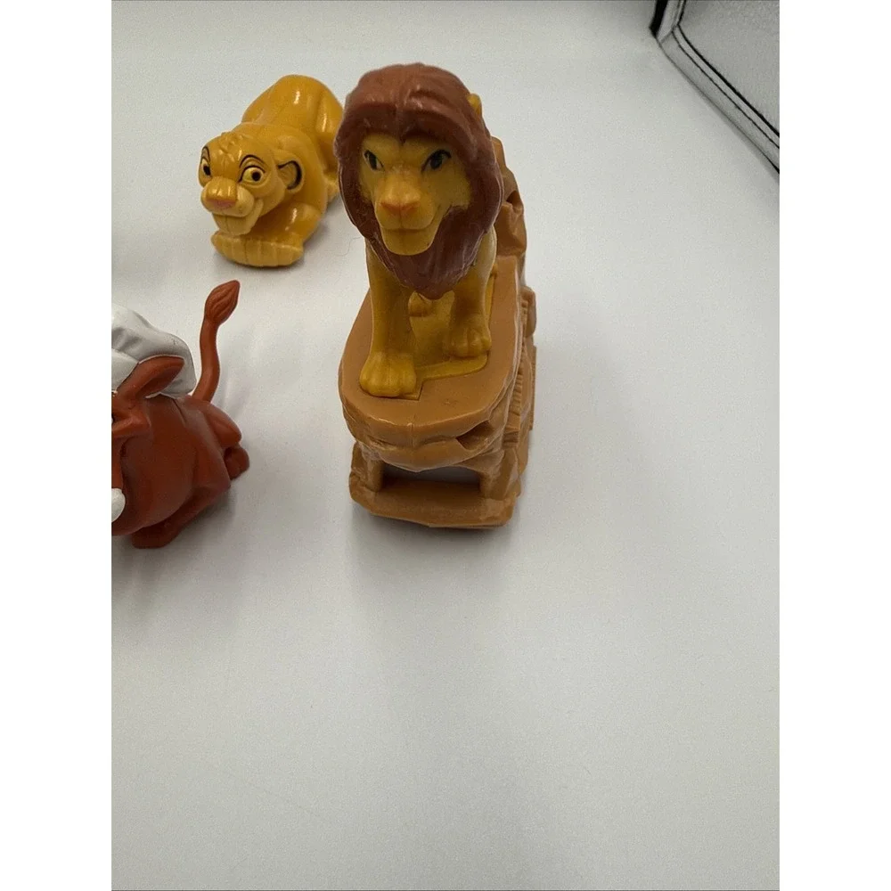 1990s VTG Disney The Lion King Lot of 8 Action Figure Burger King Happy Meal Toy